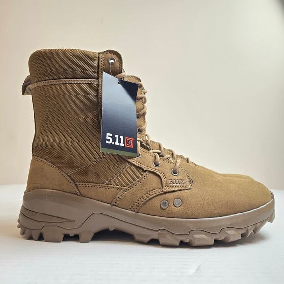 5.11 Tactical Speed 3.0 Jungle RD Boots Size 13 Dark Coyote Lace Up Combat - Picture 1 of 6
